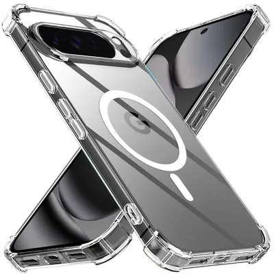 Zdjęcie produktu dla Techsuit Shockproof MagSafe etui na Google Pixel 10 Pro XL - przezroczyste