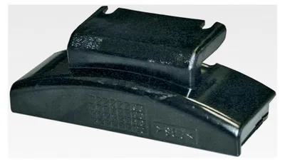 Produktbild von Kompatibel/Ersatz für 116876 Türgriff Schutz schwarz Spülmaschine Geschirrspüler Alternativ Indesit für DV62BK DV62IX DV64AIX DV620BK DV620IX