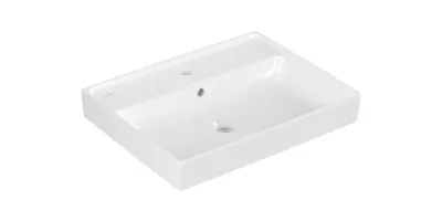 Produktbild von Villeroy & Boch Collaro Schrankwaschtisch 60 cm, geschliffen, mit Überlauf, 1 Hahnloch