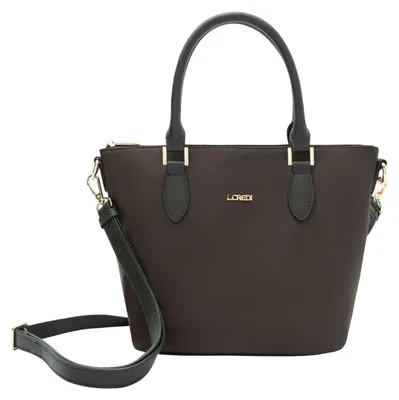 Produktbild von L.CREDI Handtasche Umhängetasche Alena Hand Bag Brown dunkelbraun