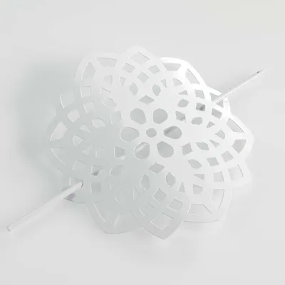 Immagine prodotto di Clip beige per tende ROSAE, 17 cm