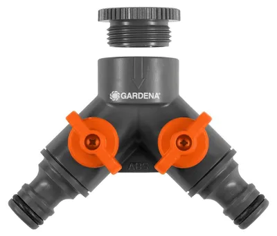 Produktbild von Zweiwegeventil 26,5 mm (G 3/4) / 21 mm (G 1/2) – Gardena