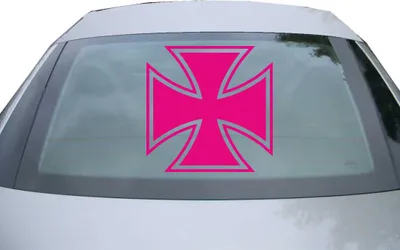 Produktbild von Indigos UG - Aufkleber Heckscheibe & Motorklappe DE6101 - pink - 600x600 mm - metalica - Auto Scheiben Fenster Heckklappe Tuning Racing JDM - Die cut