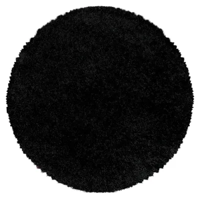 Immagine prodotto di Carpetsale24 Tappeto a Pelo Alto Shaggy Unito Moderno Morbido Soffice per Soggiorno Qualità Top Prezzo Vantaggioso, Dimensioni: 200 cm rotondo