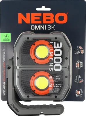 Produktbild von NEBO NEB-WLT-1008-G OMNI 3K LED Taschenlampe, mit Powerbank-Funktion und USB-C Lademöglichkeit
