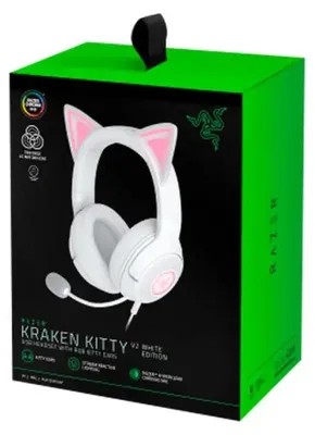 Produktbild von Razer RZ04-04860600-R3M1 Kopfhörer Weiß