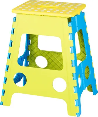 Obrázek produktu pro Skládací židle Strend Pro, plast, max. 120 kg, 38 × 29 × 45 cm