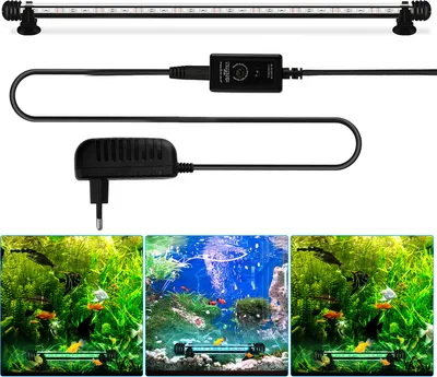 Immagine prodotto di Yakimz 48cm LED acquario illuminazione acquario luce RGB serbatoio pesce faretto crostacei