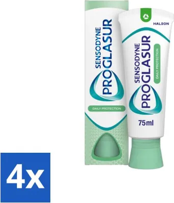 Immagine prodotto di Sensodyne Dentifricio ProGlaze Protezione Quotidiana 75 ml - Confezione risparmio - 4 pezzi
