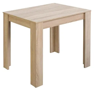 Produktbild von Küchentisch 80x60cm Anstelltisch,  Eiche sägerau