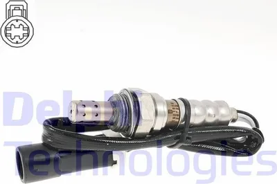 Produktbild von DELPHI Lambdasonde für FORD Fiesta Mk6 Schrägheck (JA8, JR8) nach-Kat Beheizt 295mm ES21370-12B1