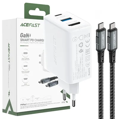 Produktbild von ACEFAST A17, Drinnen, AC, 1,8 m, Weiß
