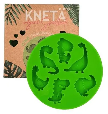 Produktbild von Kneta Silikon Knetform Dino - kreative Modellierform für Kinder