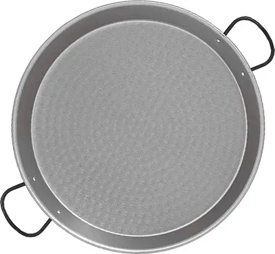 Immagine prodotto di Padella per paella tradizionale in acciaio lucido ø38cm (8 persone). vaello