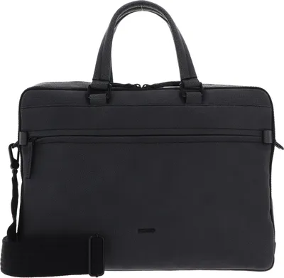Produktbild von PICARD Leder Businesstasche Umhängetasche mit Laptopfach Casual Business Bag Black schwarz