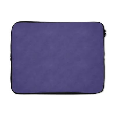 Produktbild von MuchoWow® Laptop Hülle 17 Zoll Laptoptasche Leder - Lila - Tierhaut - Zipper - Schutzabdeckung