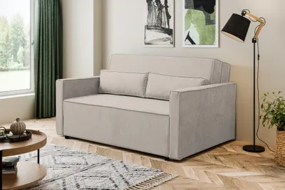 Zdjęcie produktu dla Sofa VESSA amerykanka 2 osobowa funkcja spania rozkładana 200x130 beżowa