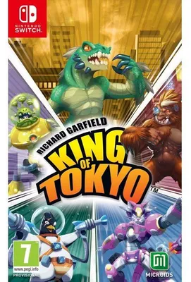 Produktbild von King of Tokyo – Limitierte Edition für Nintendo Switch, Gesellschaftsspiel, Sammleredition, Monsterkämpfe
