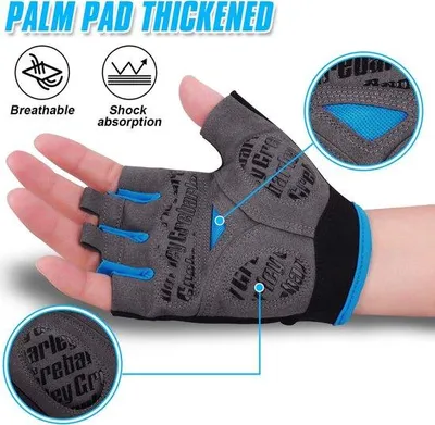 Image de Gants de vélo, antidérapants, amortisseurs de chocs, unisexes, VTT