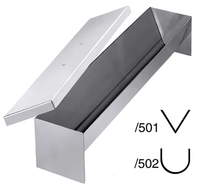 Produktbild von Pastetenform, aus Edelstahl, mit Deckel, in verschiedene Varianten wählbar : Dreieck Variante: Dreieck