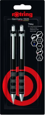 Zdjęcie produktu dla Zestaw Rotring Tikky ołówek automatyczny 0,5 mm + długopis