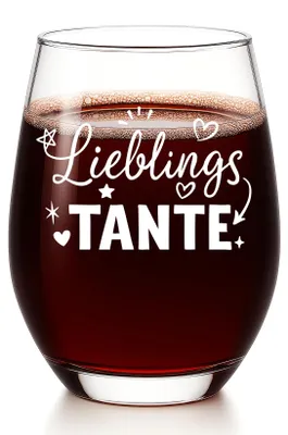 Productafbeelding van Weinglas voor de Lieblingstante - 550 ml