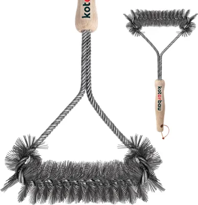 Zdjęcie produktu dla KOTARBAU® Szczotka Druciana Do Czyszczenia Grilla Rusztu 20 X 34 CM