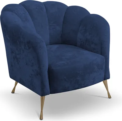 Produktbild von Loungesessel Relaxsessel Muschel-Sessel ADRIA eureka 2127 golden 87 x 78 x 83cm