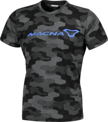 Immagine prodotto di Maglietta Macna Dazzle Logo 2.0, nero/mimetico, 2XL