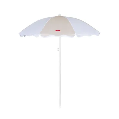 Produktbild von Sonnenschirm Strand Polyester 210x160cm Beige