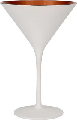 Image de Stölzle Lausitz Martiniglas Elements weiß/bronze sans étalonnage