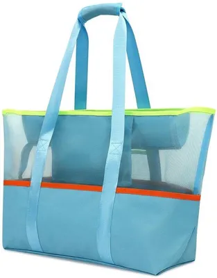 Produktbild von Wasserdichte XXL Strandtas mit Reißverschluss, groß, für Damen