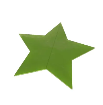 Produktbild von Turnmatte Stern 2-teilig 120x120x5 Spielmatte aus Velours Gymnastikmatte Fitnessmatte Sportmatten