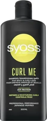 Obrázok produktu pre Syoss Curl Me Shampoo Šampón na kučeravé a kučeravé vlasy 500 ml