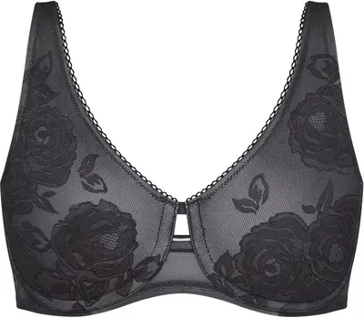 Produktbild von Triumph Wild Rose Sensation, Minimierer, Schwarz, Bügel, Muster, Weiblich, Blumenmuster