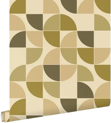 Zdjęcie produktu dla ESTAhome tapeta ozdoby retro oliwkowa zieleń 50 x 900 cm
