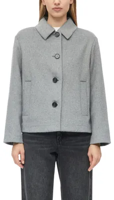 Produktbild von s.Oliver Kurze Jacke aus Wollmix – Größe 44, 97W2_grau