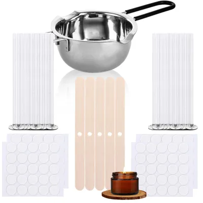 Produktbild von ASelected Kerzenherstellungsset für 100 Kerzen, Kerzen Selber Machen Set, Kerzen