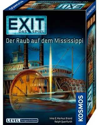 Produktbild von KOSMOS Spiel EXIT Raub auf dem Mississippi