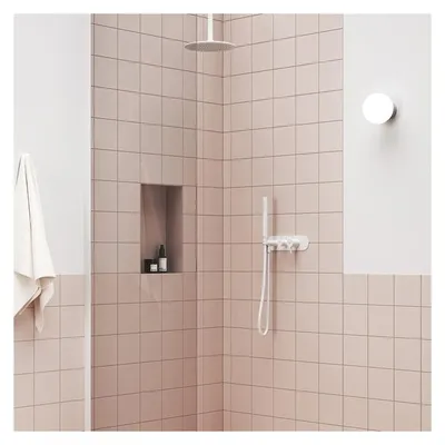 Obrázok produktu pre Ravak Sprchy - Sprchové rameno stropné, 30 cm, matná biela X07P689