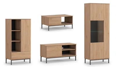 Produktbild von AX LIVING Möbel für das Wohnzimmer Queba 1 Funktional Modern in Hikora