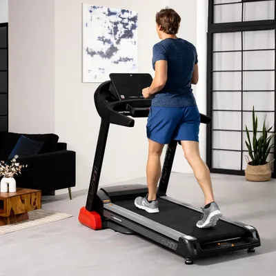 Produktbild von Hop-Sport Laufband für Zuhause HS-3500LB Runair - elektrisches Laufband mit 3,5 PS Motor, bis zu 20 km/h