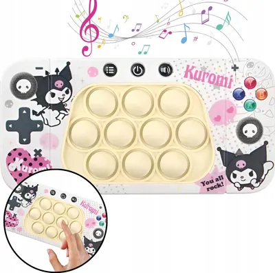 Immagine prodotto di Gioco arcade antistress pop it popit console push kuromi