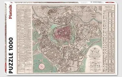 Obrázek produktu pro Puzzle Vídeň 1824 – 1000 dílků, motiv města