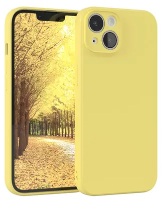 Produktbild von EAZY CASE - TPU Hülle für Apple iPhone 14, TPU Case stoßfeste Handyhülle, weiches Cover mit Kameraschutz, Silikonhülle in Gelb