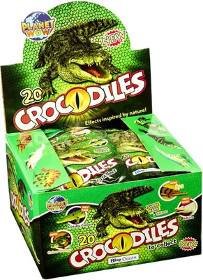 Produktbild von Blue Ocean Crocodiles Sammelfiguren 2025 - Planet Wow Figur - 1 Display