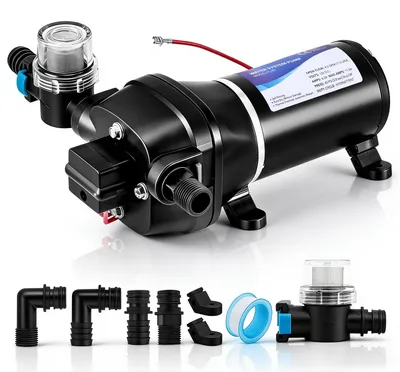 Membranpumpe 12V 17 l/min 3,1 bar selbstansaugend