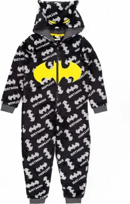 Produktbild von Batman - All-in-One Nachtwäsche für Jungen NS6738 (122) (Schwarz/Grau/Gelb)