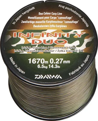 Produktbild von Daiwa Schnur Infinity Line Duo Camo ø0,31mm