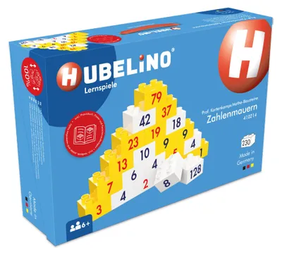 Produktbild von Hubelino Zahlenmauern (Prof. Kortenkamps Mathe-Bausteine), 410214, Mehrfarbig